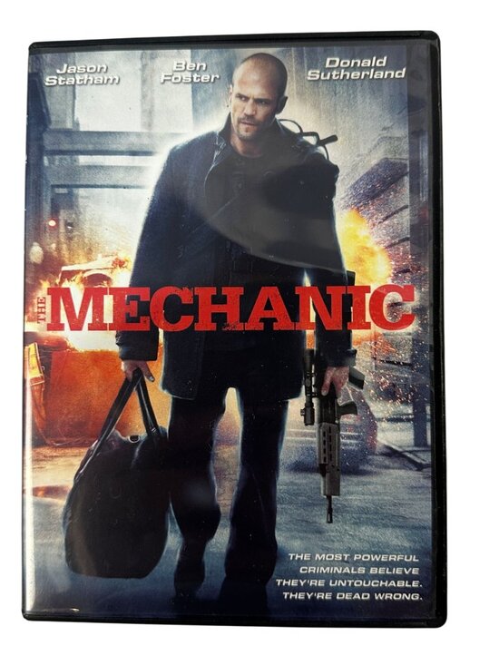 The Mechanic Jason Statham Ben Foster Donald Sutherland 2011 DVD Echo Bridge R - Picture 1 of 6
